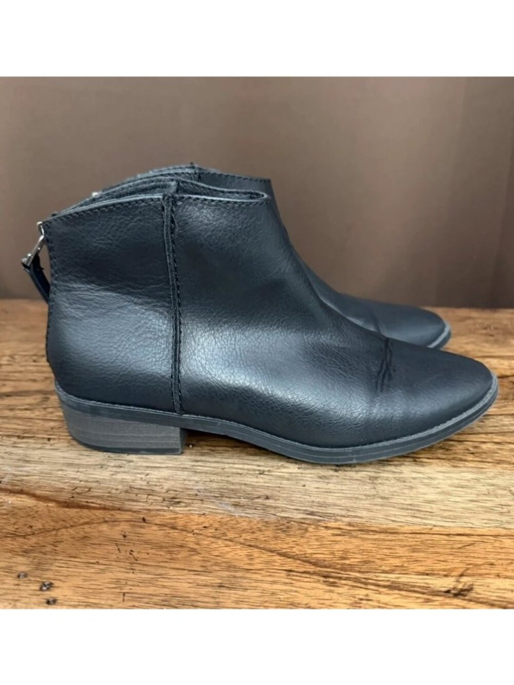 Black Bootie Boots Size 8